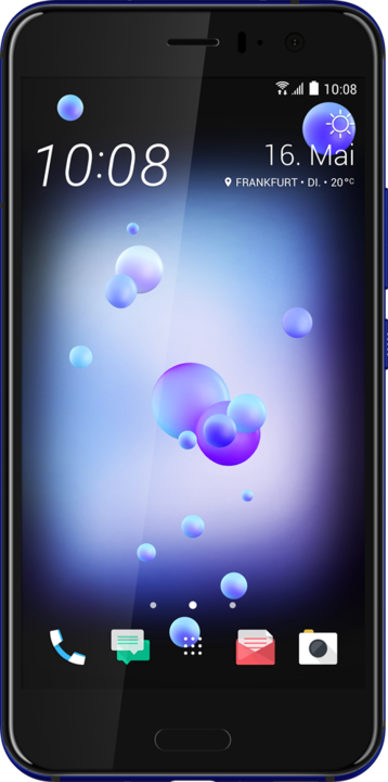 Produktbild HTC U11 (128 GB, Sapphire Blue, 5.50", Hybrid Dual SIM, 12.20 Mpx, 4G)