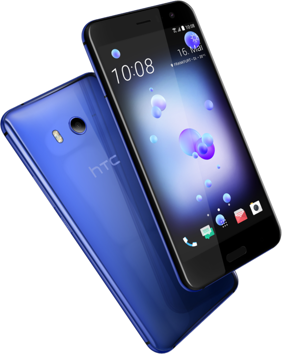 Produktbild HTC U11 (128 GB, Sapphire Blue, 5.50", Hybrid Dual SIM, 12.20 Mpx, 4G)