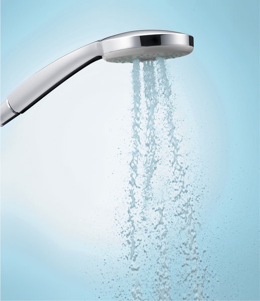 Produktbild hansgrohe HG Handbrause CROMA 100 MULTI DN 15 EcoSmart Version 9 l/min chrom (3 Strahlarten, 19 l/min)