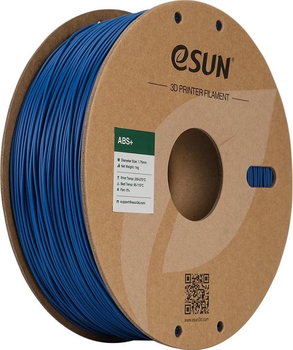 Immagine prodotto eSUN ABS+ 1,75 mm blu 1 kg di filamento 3D (ABS, 1.75 mm, 1000 g)