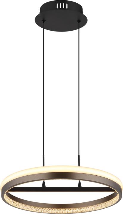 Image du produit Globo Suspension Métal Noir Mat, 1xled (4400 lm)