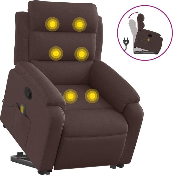Image du produit vidaXL Massagesessel mit Aufstehhilfe