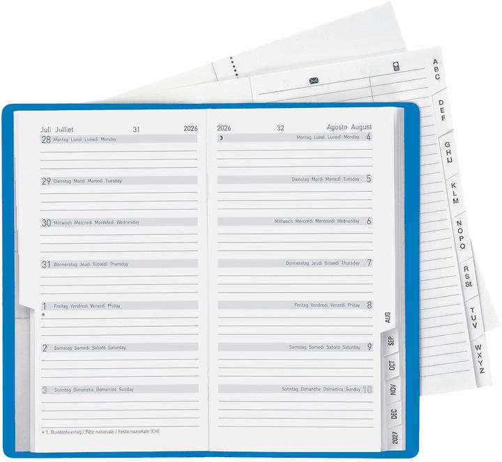 Produktbild Biella Planer Bern (8,7x15,3 cm, 1 Woche / 1 Seite)