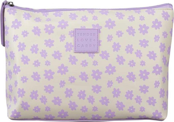 Actual product image Tender Love + Carry Lilac Cream Daisy Fun Holdall