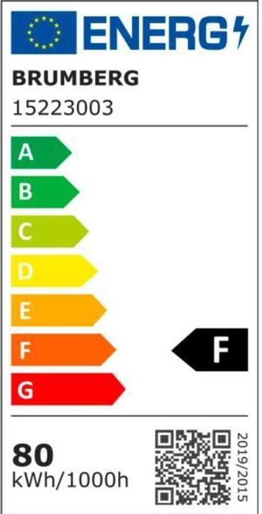 Energie-Label Brumberg LED-Flexband (Weiss, 500 cm, Indoor)