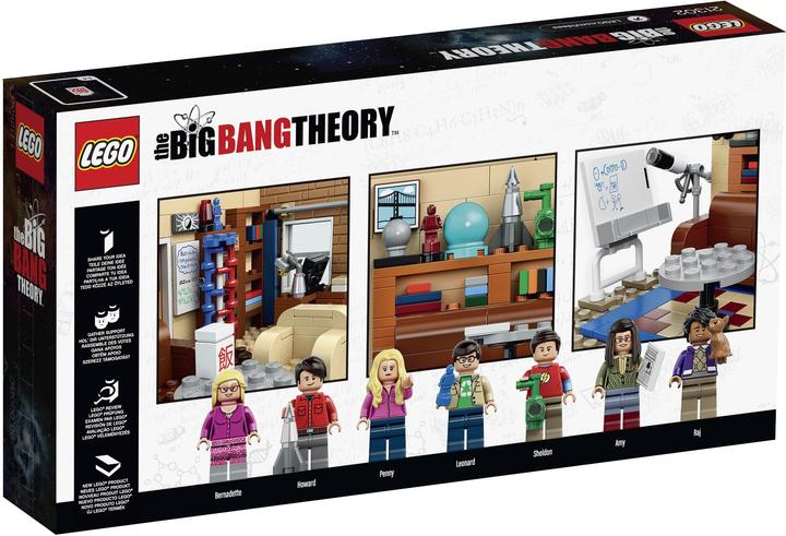 Image du produit LEGO The Big Bang Theory (21302, LEGO Ideas, LEGO difficiles à trouver)