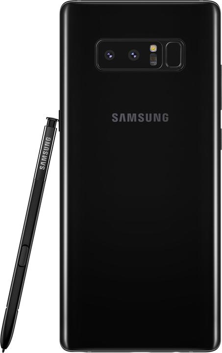 Produktbild Samsung Galaxy Note8 EU (64 GB, Midnight Black, 6.30", Hybrid Dual SIM, 4G)