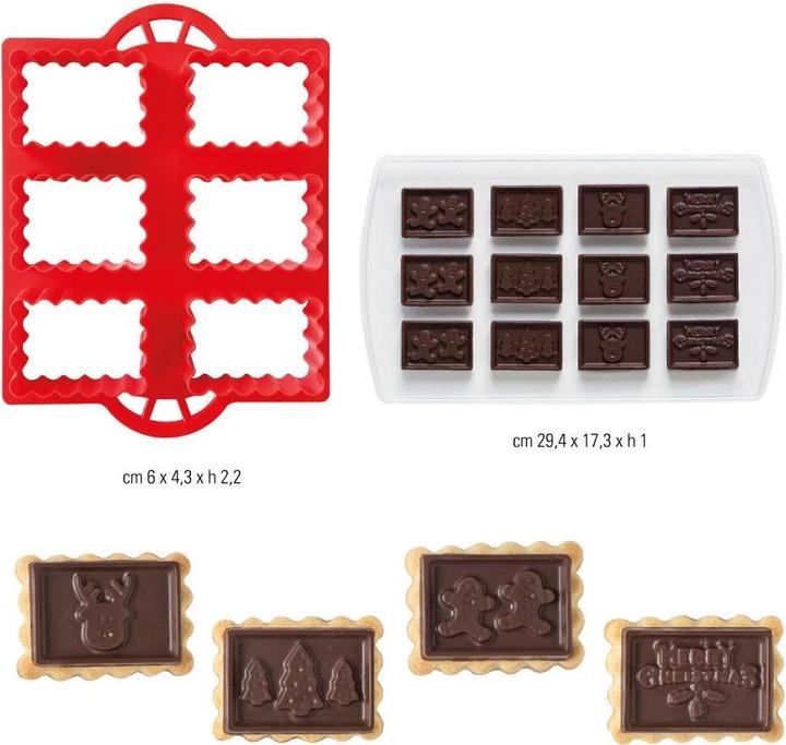 Image du produit Decora Set de biscuits - Merry Christmas