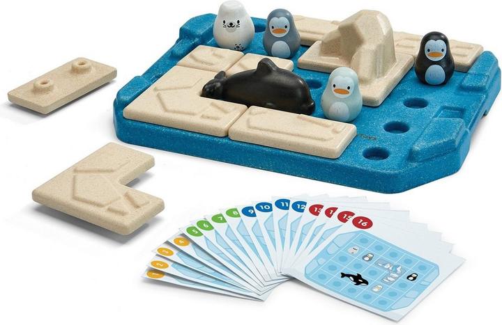 Produktbild Plantoys Spiel Finde den Pinguin