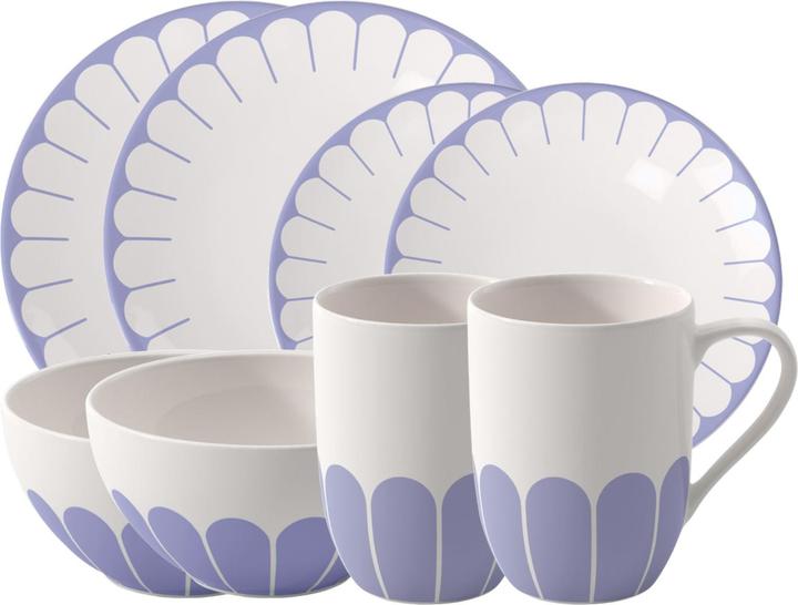 Produktbild Villeroy & Boch Starter-Set 8tlg. Fleur bleu (8 Stk.)