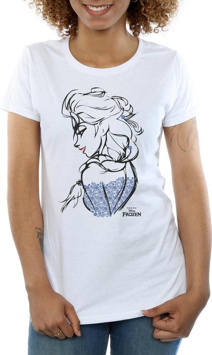 Produktbild Disney Frozen Elsa Sketch Mono TShirt (L)