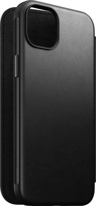 Immagine prodotto Nomad Book Cover Modern Leather Folio iPhone 15 Plus Nero (Apple iPhone 15 Plus)