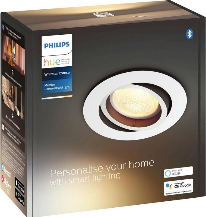 Actual product image Philips Hue Milliskin Basis BT (350 lm, GU10)