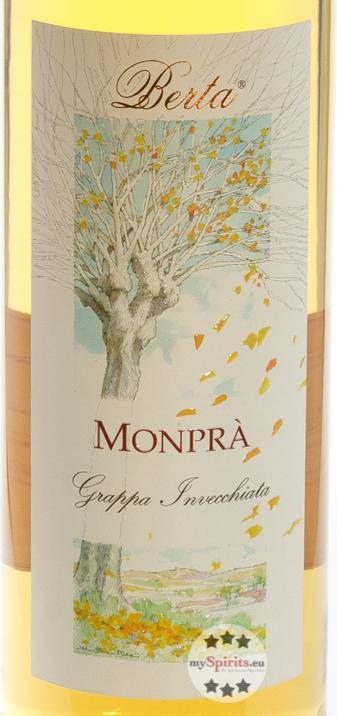 Produktbild Berta Grappa Monpra Affinata Grappa di Barbera (1 x 150 cl)