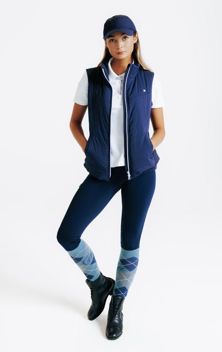 Produktbild Fouganza Reitweste 500 Damen marineblau (L)