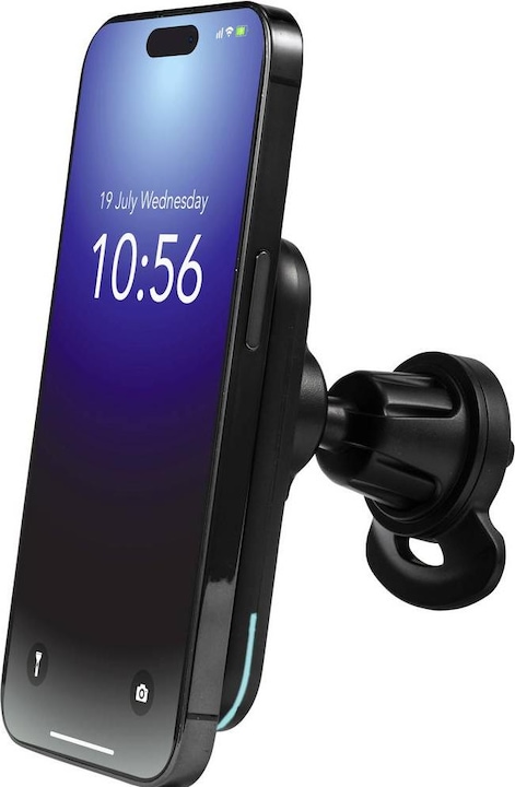 Produktbild Renkforce RF-Qi2WCar-01 Handy Ladegerät USB-C® Für Qi kompatible Geräte, Inkl. L (15 W)