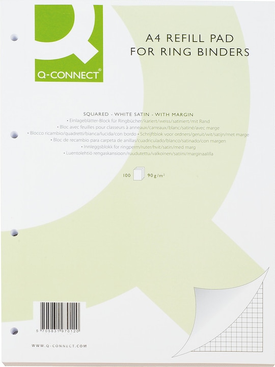 Q-Connect Ringbuchblock (A4, 1 x)