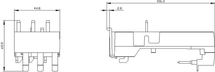 Actual product image Siemens Hybrid connection module
