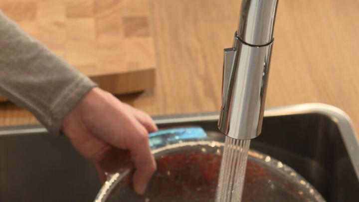 Produktbild hansgrohe Talis S Edelstahl