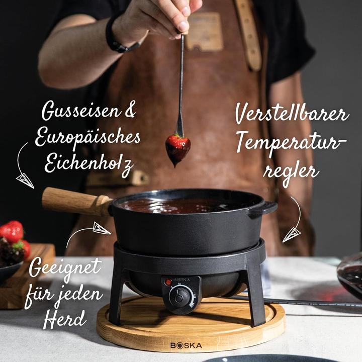 Actual product image Boska Pro, 2.2 Liter (Chocolate fondue, Cheese fondue, Fondue Bourguignonne)
