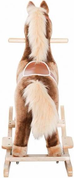 Actual product image Homcom Plush Rocking Horse for Children