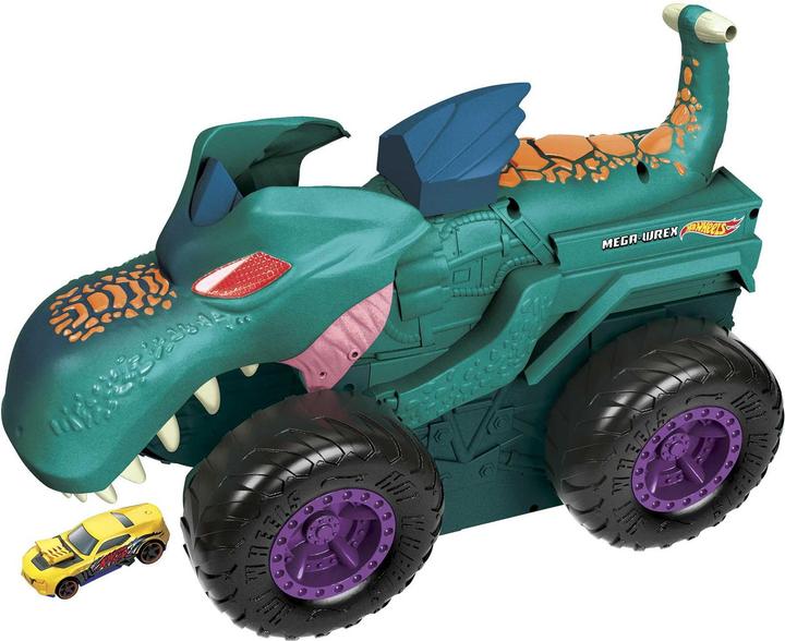 Image du produit Hot Wheels Monster Trucks Car Chompin' Mega-Wrex