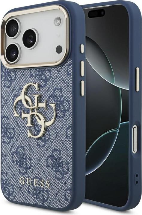 Produktbild Guess - Hardcase 4G - iPhone 17 Pro - Blue (Apple iPhone 17 Pro)