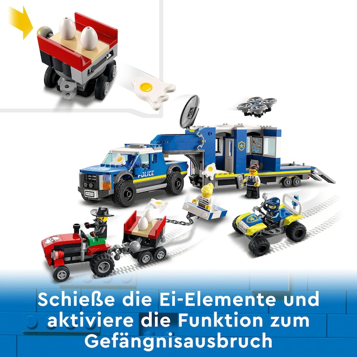 Produktbild LEGO Mobile Polizei-Einsatzzentrale (60315, LEGO City)