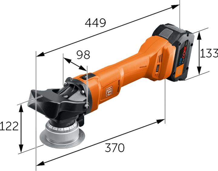 Produktbild Fein Akku-Kantenfräse bis 5 mm AKFH 18-5 AS