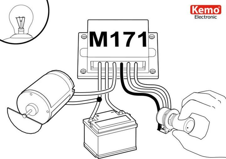 Produktbild Kemo Leistungsregler Baustein M171