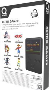 Image du produit Qware Arcade 240 En 1 Mini Jeu Rétro Noir