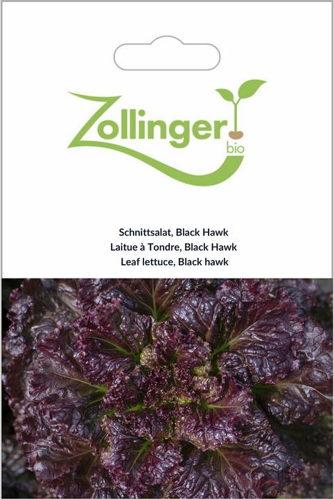 Immagine prodotto Zollinger Bio Lattuga, Black Hawk