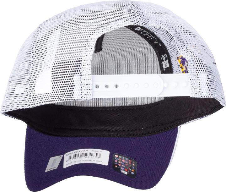 Image du produit New Era A-Frame Trucker Cap - 75th Los Angeles Lakers Blanc (Taille unique)