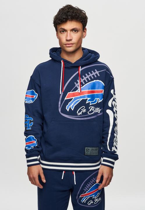 Immagine prodotto Recovered Re:covered Felpa con cappuccio in pile - PATCHES Buffalo Bills - M (M)