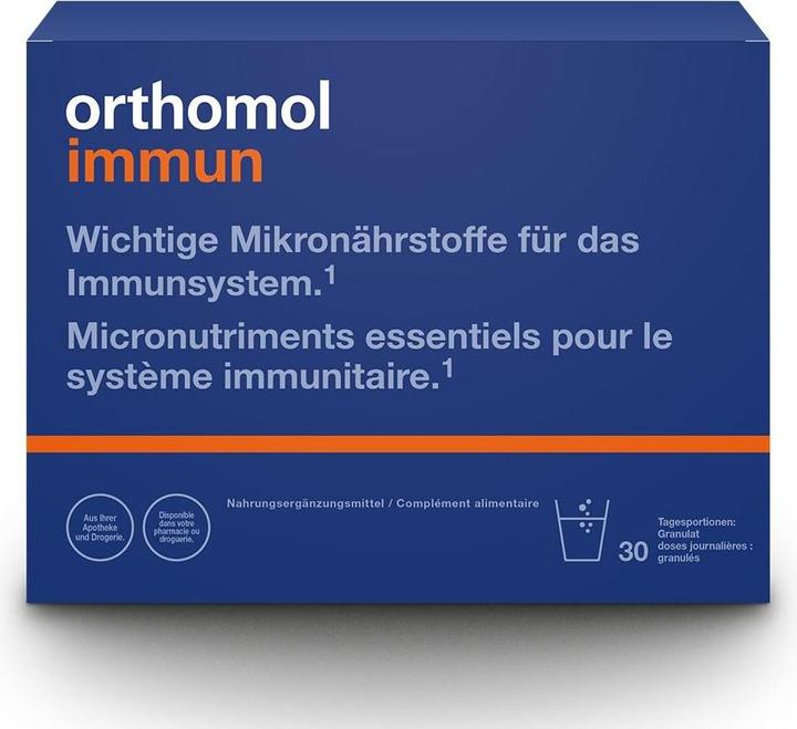 Valeurs nutritives et ingrédients Pharma Medica orthomol Immun Trinkamp (7 pièce(s), 286 g)
