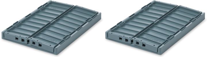 Produktbild Liewood 2Pack Aufbewahrungsbox Weston M Whale (25 cm, 2x)
