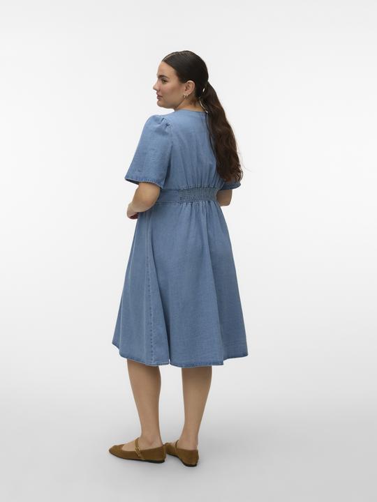 Image du produit Vero Moda VMCMELANEY Midikleid Jeanskleid (54)