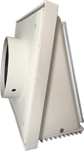 Actual product image Thermorex THERMEX fan with solar collector Sunmex simple, with fan Ø100 mm, air mgd. 0-30 m³/h.