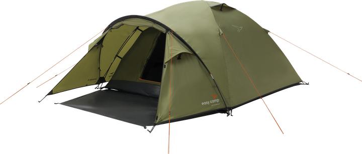 Actual product image Easy Camp Kuppelzelt Setesdal 4 (olivgr?n, mit Tunnel-Vorbau, Modell 2025) (Dome tent, 4.60 kg, 4 persons)