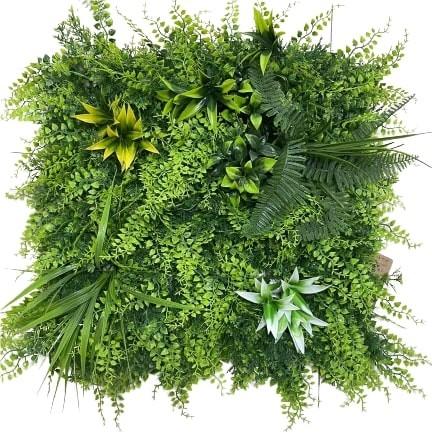 VegetalDeco Knstliche Pflanzenwand - MINI GARDEN (13 cm)