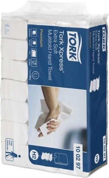 Produktbild Tork Papierhandtücher 2 lagig (21 x)