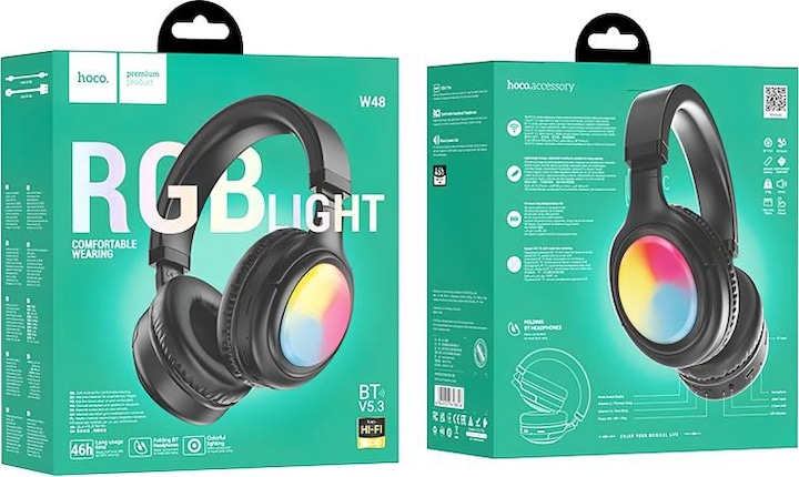 Produktbild Hoco W48 Focus, Schwarz