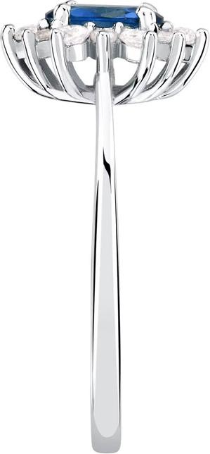 Image du produit Morellato Bague en argent avec zircons Tesori SAIW1540 - Circuit : 58 mm (58, Argent 925)