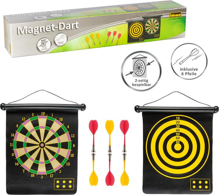 Actual product image Idena Magnetic dart with 6 magnetic darts