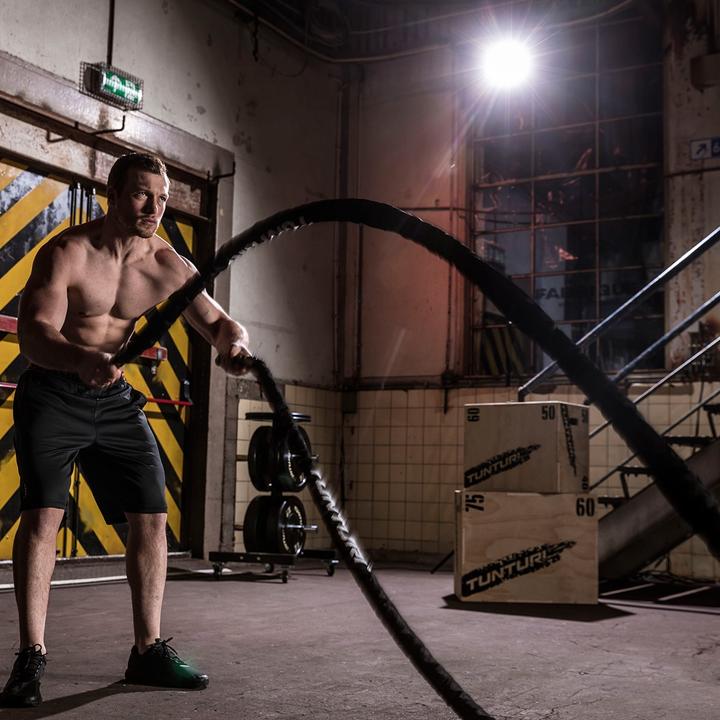 Produktbild Tunturi Pro Battle Rope Mit Schutzhülle 15 m