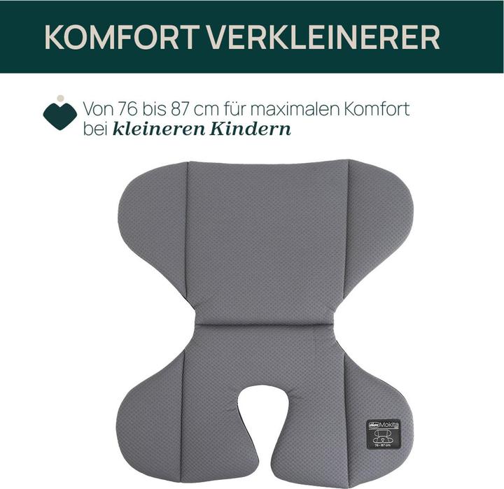 Produktbild Chicco MOKITA I-SIZE CLASSIC 76-150 CM (Kindersitzerhöhung, ECE R129/i-Size Norm)