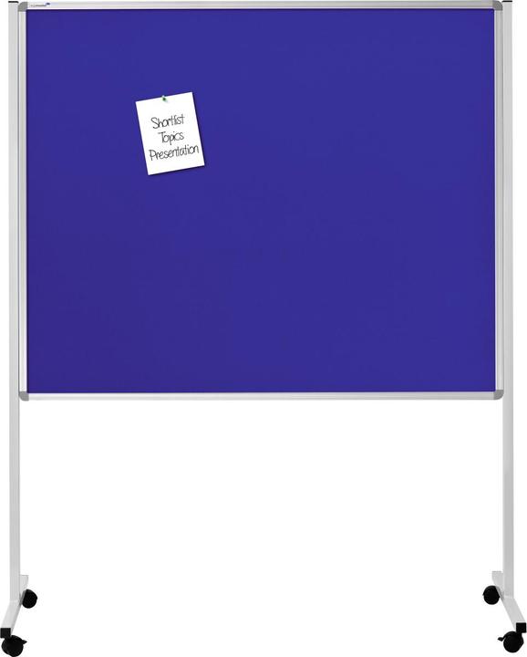 Produktbild Legamaster mobile Multiboard xl marineblau Pinnwand (120 x 150 cm)