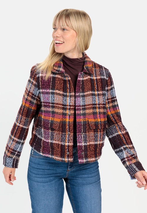 Produktbild Camel Active Kurze Jacke im Karomuster (46)