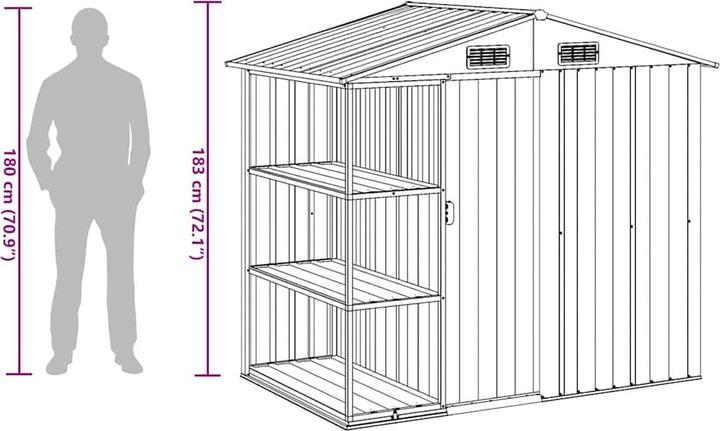 Image du produit vidaXL Gartenlaube