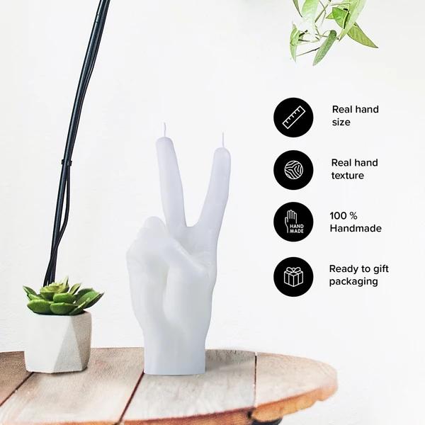 Image du produit Candle Hand Victoire (1 pcs)